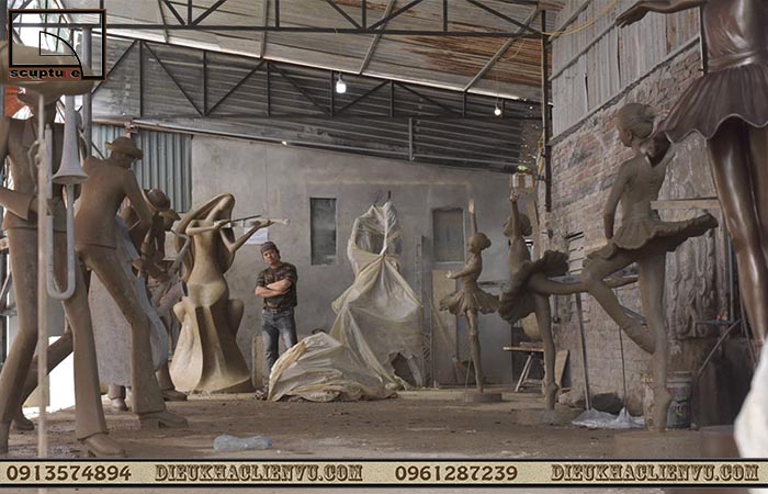 Điêu khắc Liên Vũ- sản xuất và cung cấp tượng cô gái đẹp